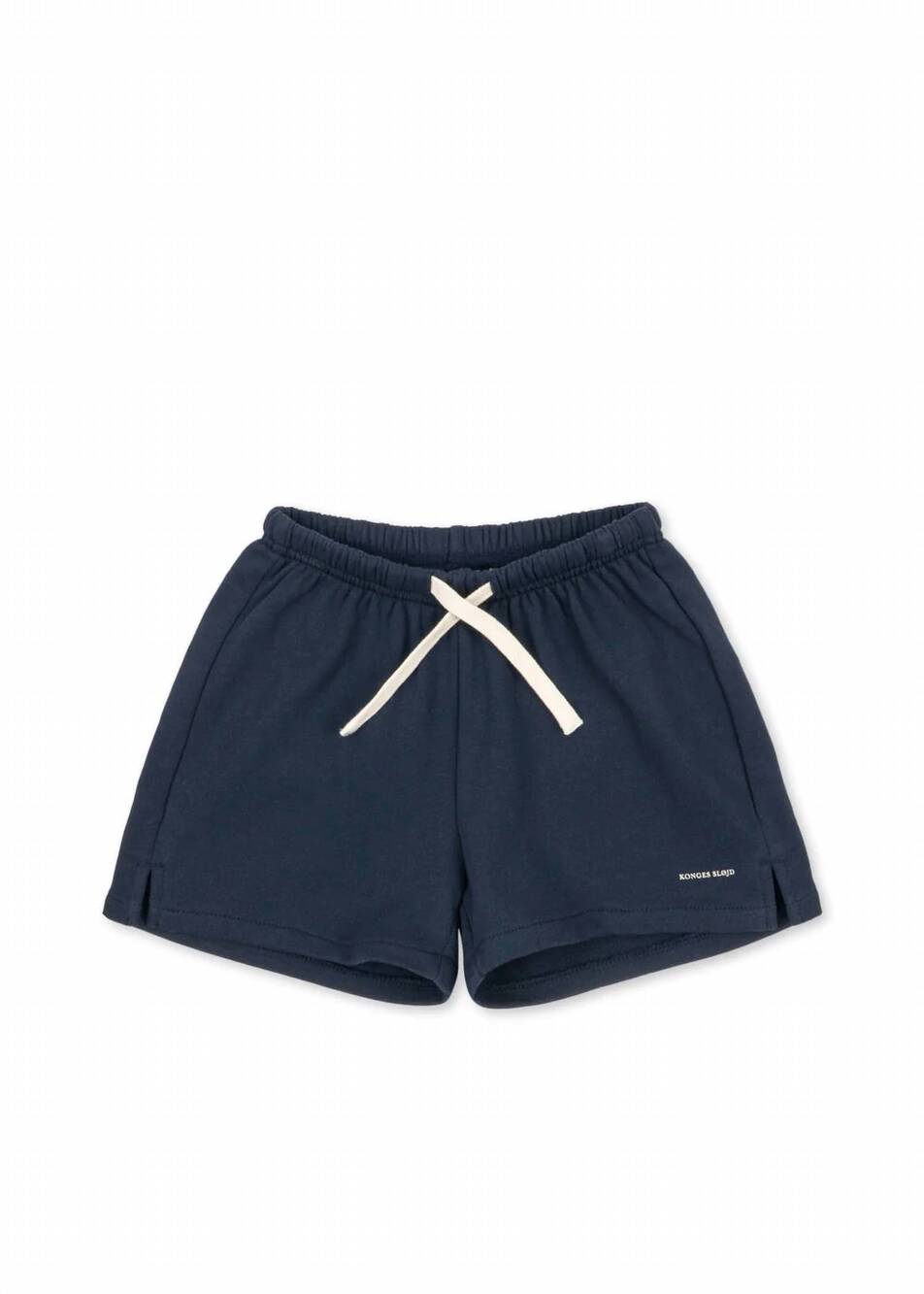 NEW KONGES SLØJD boy's spotty sweat shorts in total eclipse